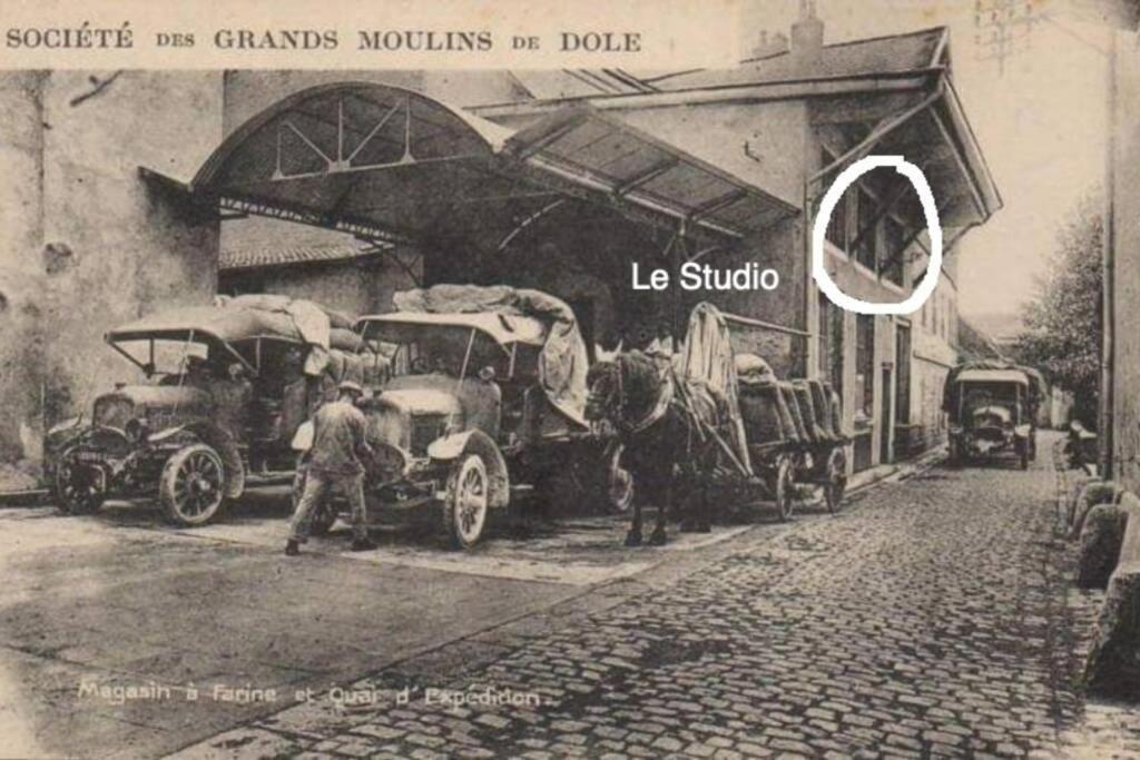 Studio Au Moulin " Design Noir " Vue Unique دول المظهر الخارجي الصورة